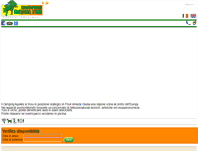 Tablet Screenshot of campingaquileia.it